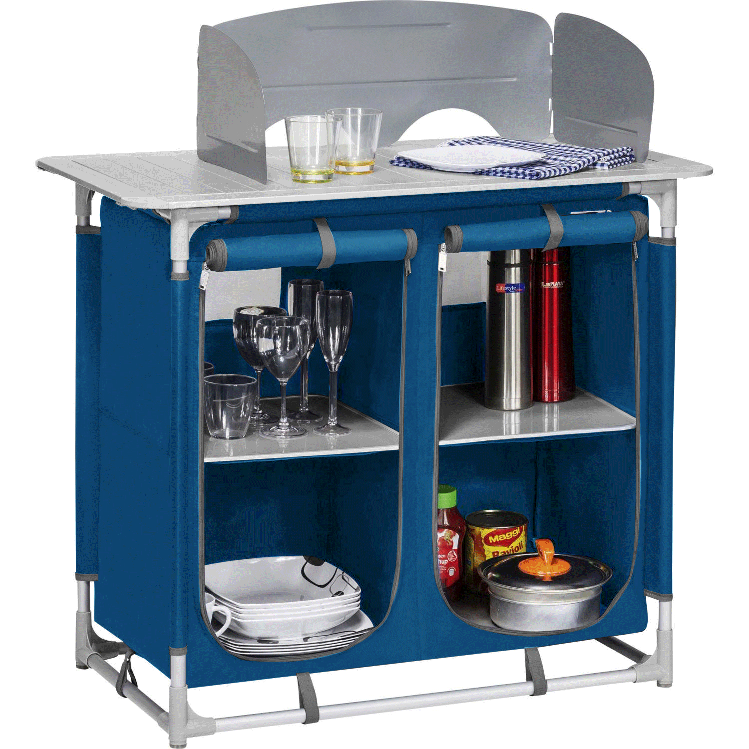 Storage Pantry Camping Kitchen Shelf Camp Cupboard Windshield Cook